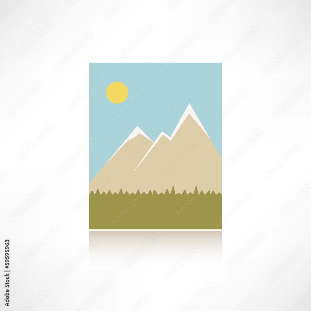 mountains icon