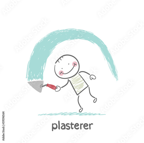 plasterer works
