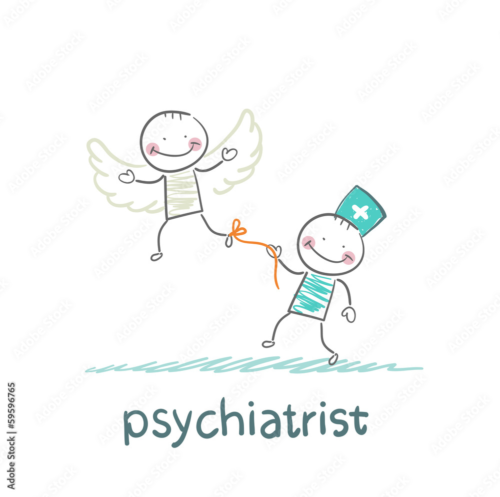 psychiatrist keeps bound patient, that he did not fly away psychiatrist keeps bound patient, that he did not fly away