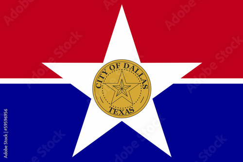 dallas city flag