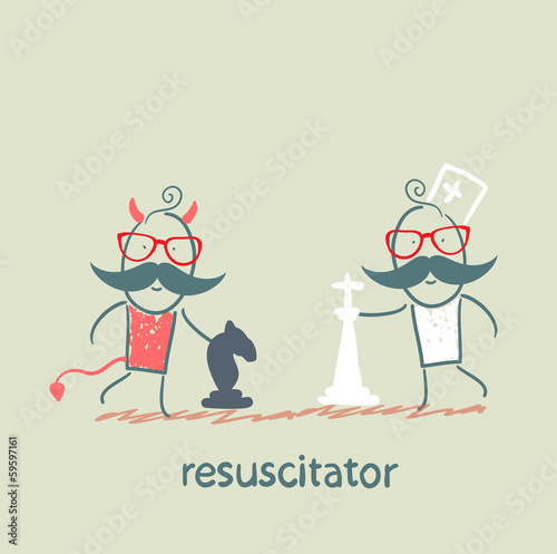 resuscitator plays chess with the devil