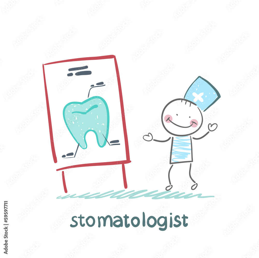 stomatologist says a presentation on the tooth stomatologist says a presentation on the tooth
