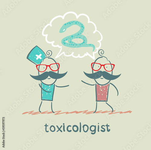 toxicologist says the snake with the patient