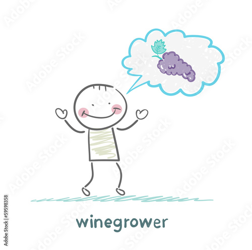 winegrower thinks of grapes