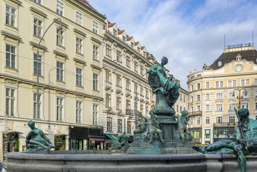 Donner Fountain, Vienna