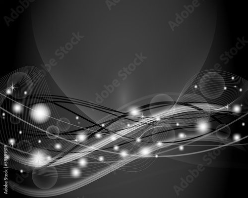 Abstract-Black & White Techno