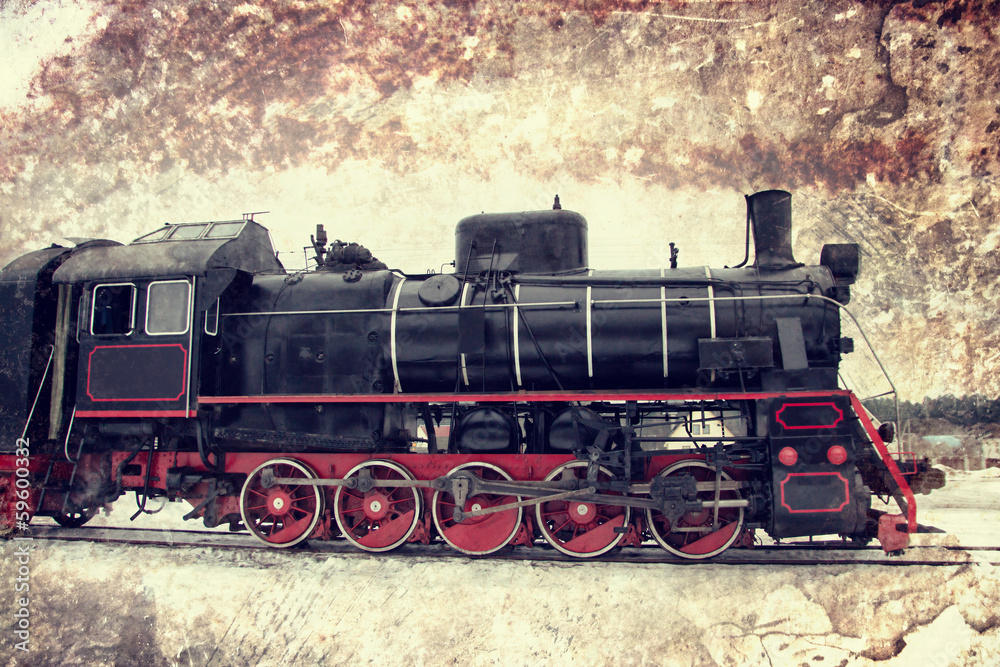 Fototapeta premium ghost train