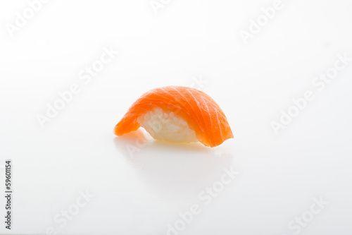 Salmon sushi nigiri