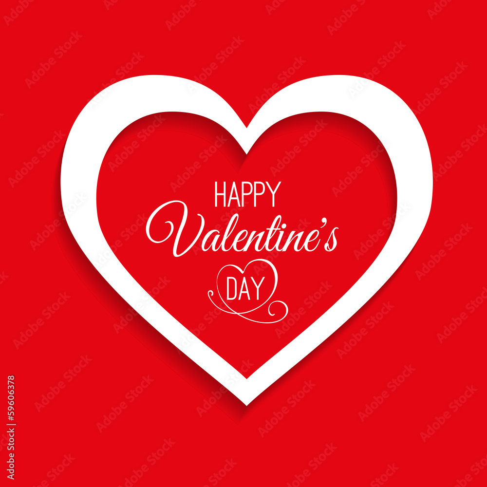 abstract heart on red background abstract heart on red background