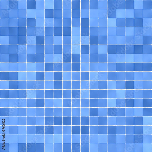 Blue tile background