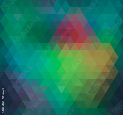 Geometric Triangle Neon Seamless background, pattern, vector