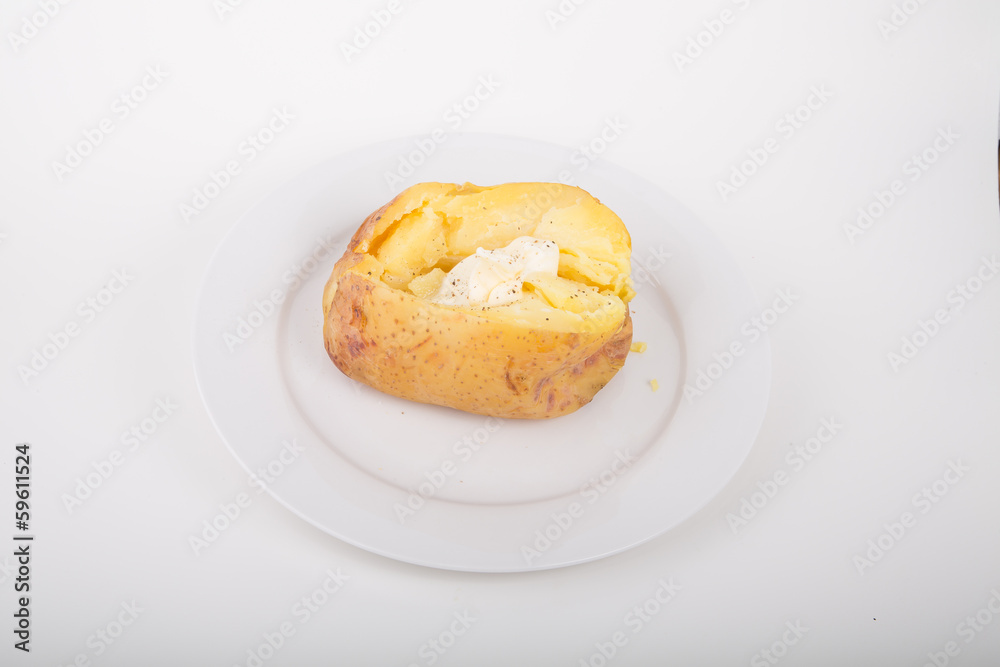 Hot Baked Yukon Gold Potato Hot Baked Yukon Gold Potato