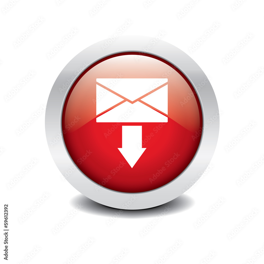 e-mail red button