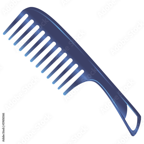 Plastic comb