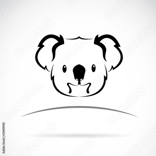 Vector image of an koala bear