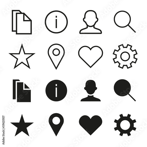 ios 7 icons set