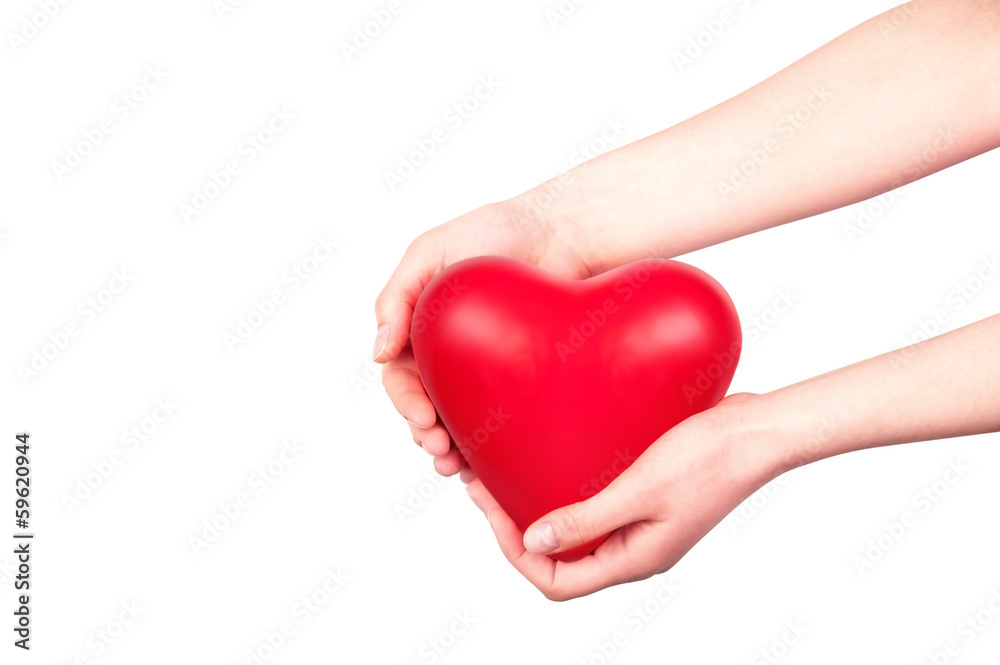 Health insurance or love concept Health insurance or love concept