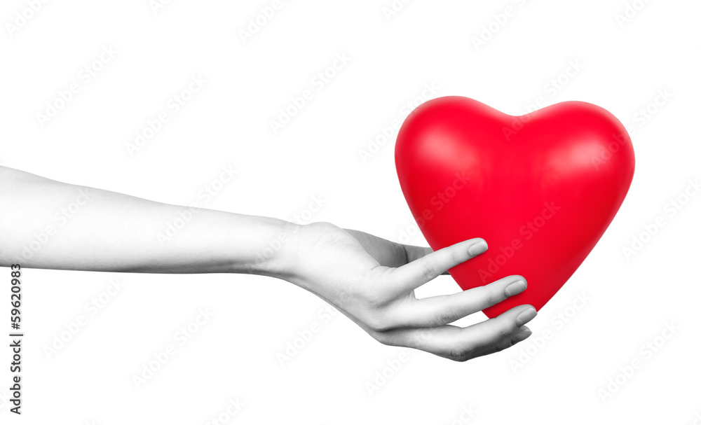 Health insurance or love concept Health insurance or love concept