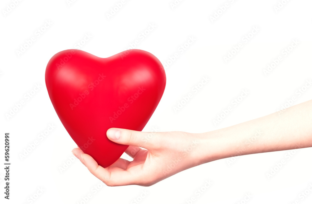 Health insurance or love concept Health insurance or love concept