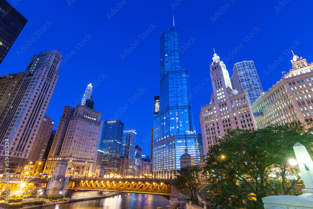 Fototapeta premium Miasto Chicago