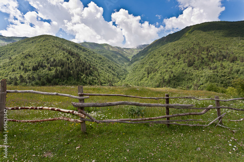 Mountain landscape.