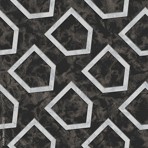 Shield. Seamless marble pattern.