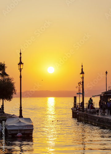 Lazise Hafen - Gardasee