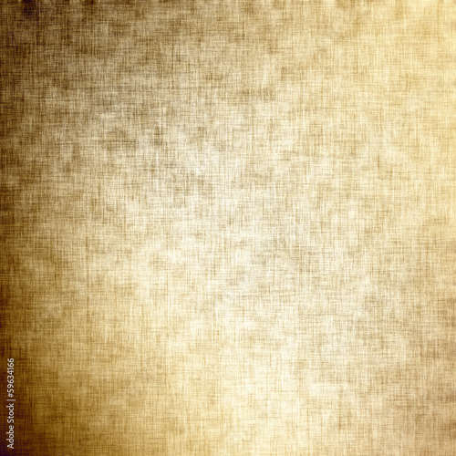 Golden background, linen texture, Valentine card