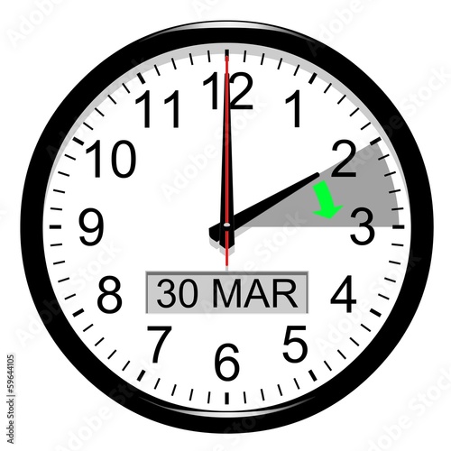30 mars passage à l’heure d’été