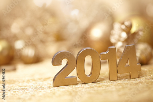 Fototapeta kuchenna New 2014 year