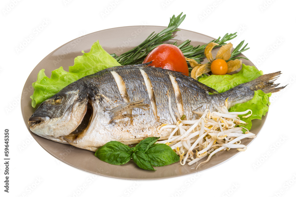 Grilled dorada Grilled dorada
