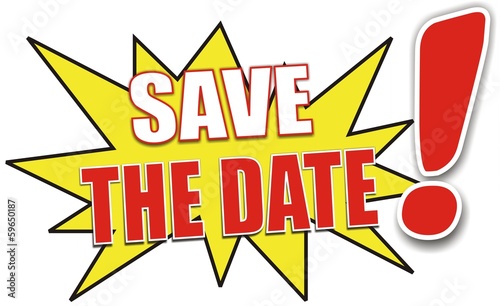 étiquette save the date