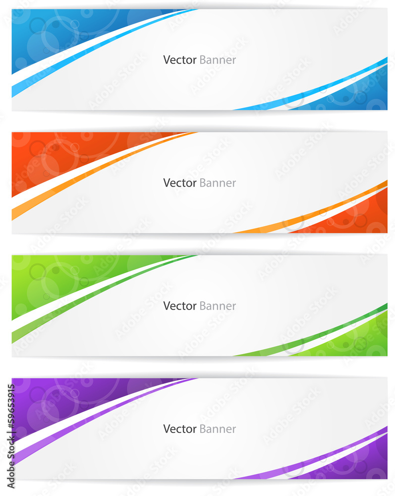 Colorful Web Banner Colorful Web Banner