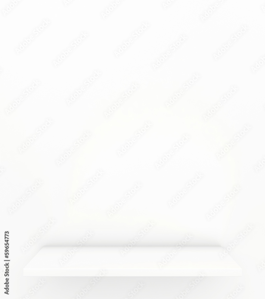 white shelf white shelf