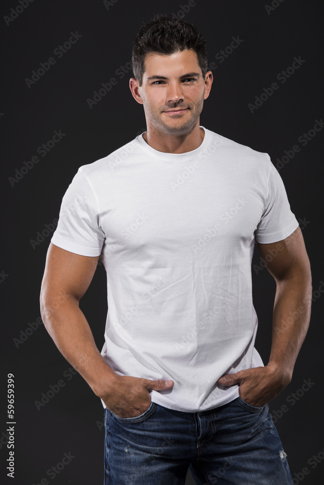Fototapeta premium Handsome young man