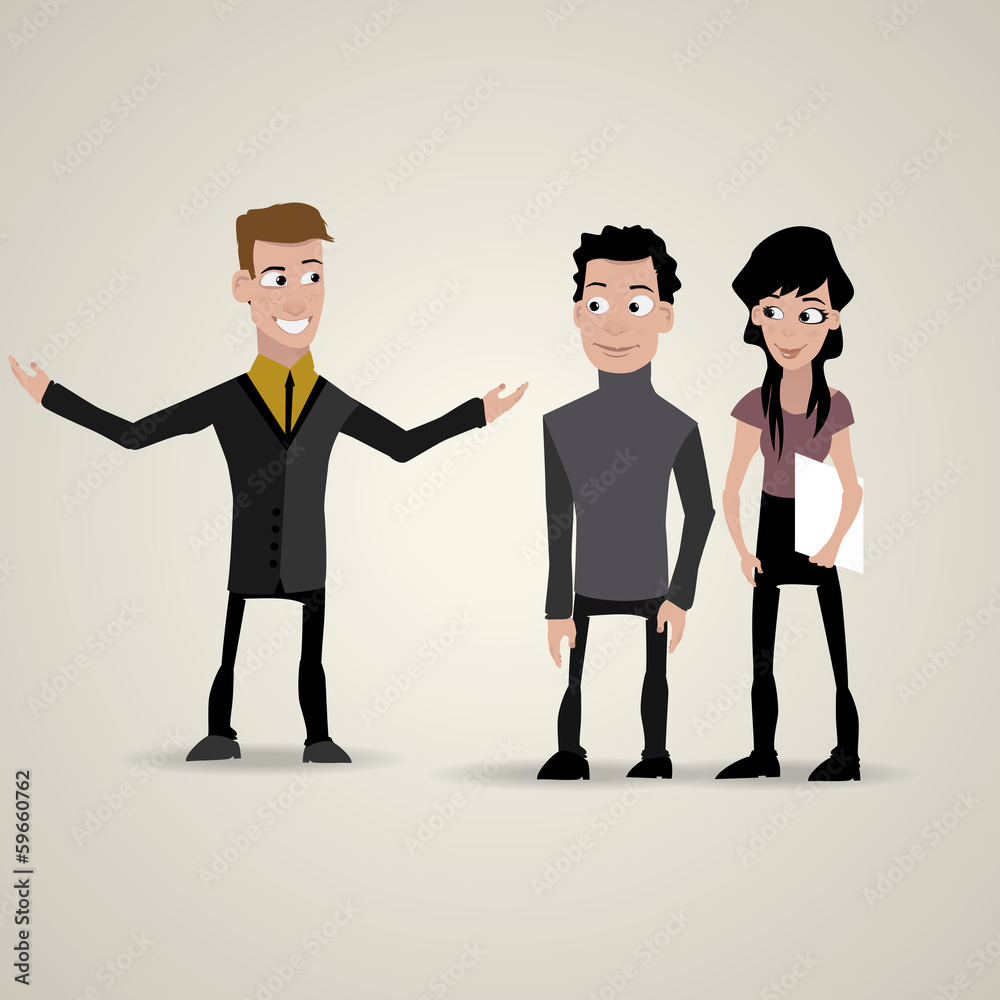 business people Set business people Set