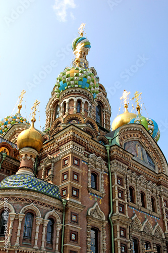 Cathedral of the Resurrection on Spilled Blood (Church of Our Sa © kingan