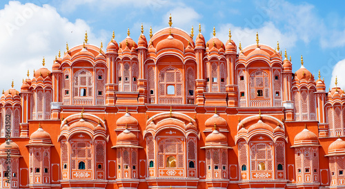  Hawa Mahal palace (Palace of the Winds) in Jaipur, Rajasthan