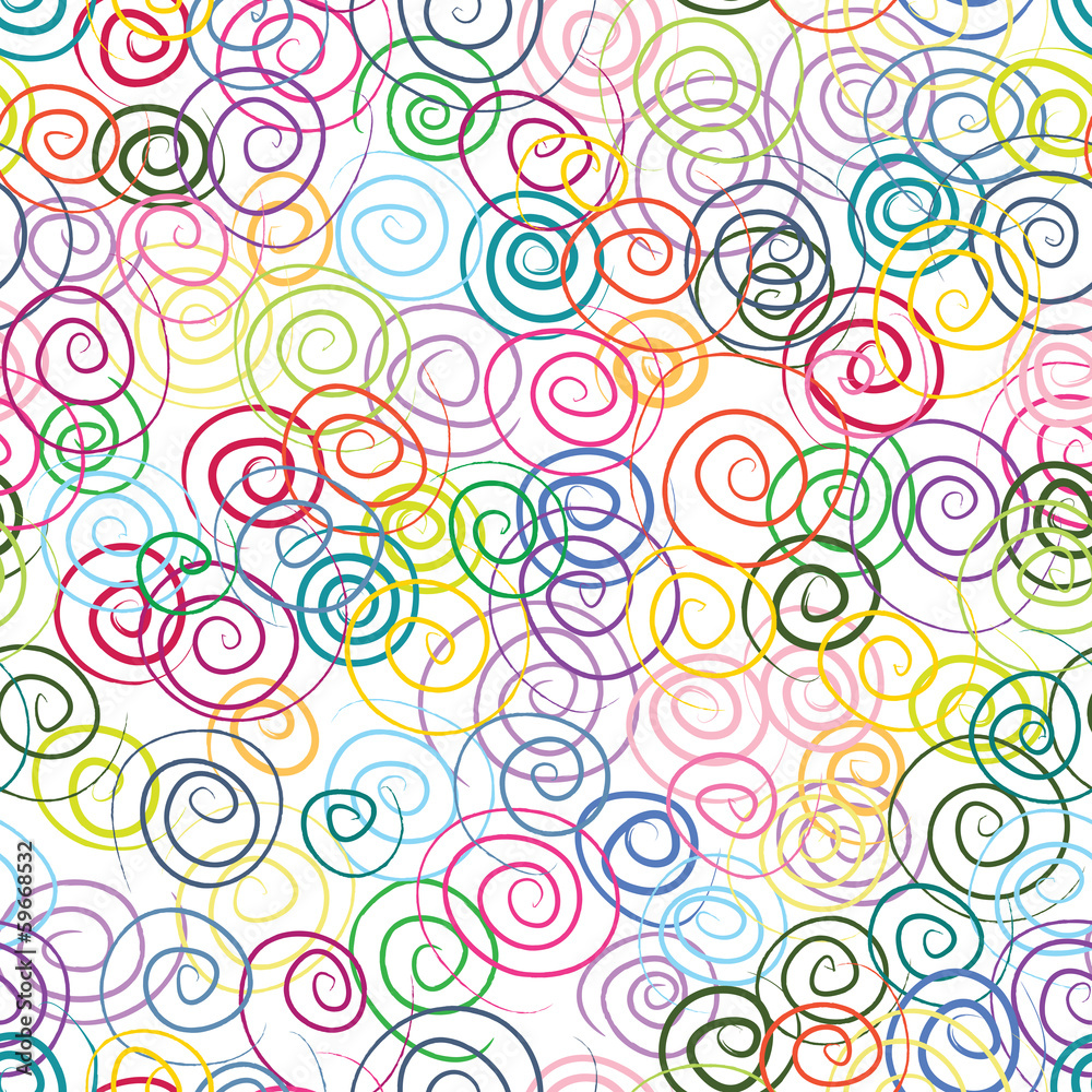 Fototapeta premium Curly abstract background