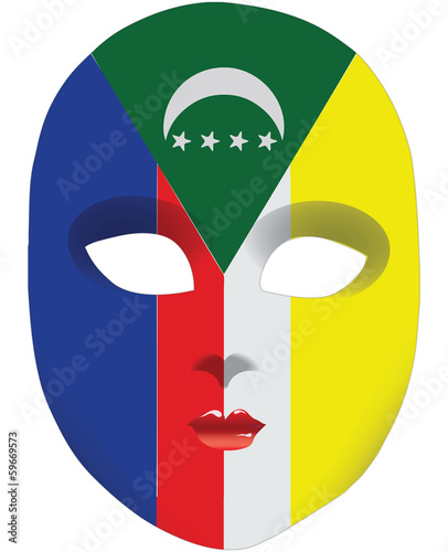 Comoros mask photo