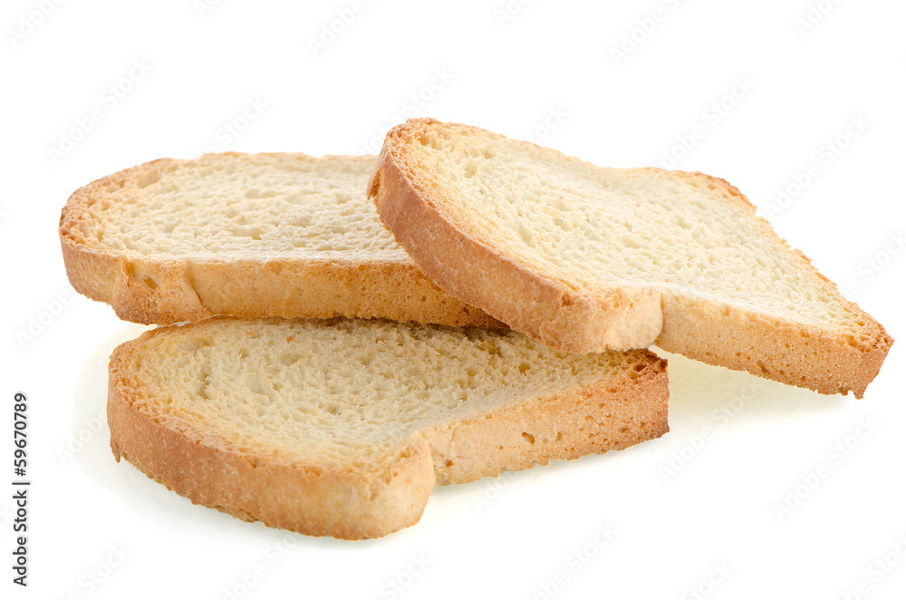 Golden brown toast