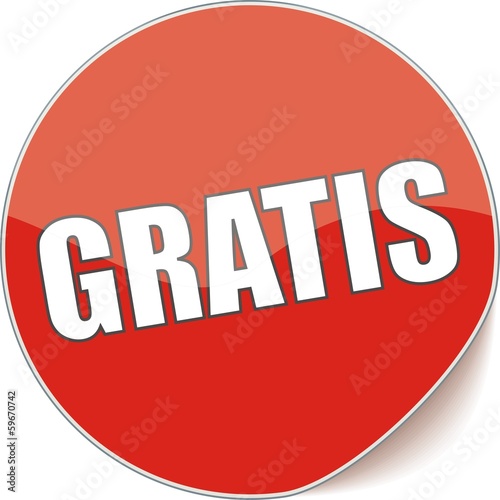 étiquette gratis