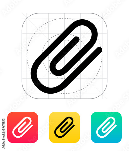 Attachment (Paper clip) icon.