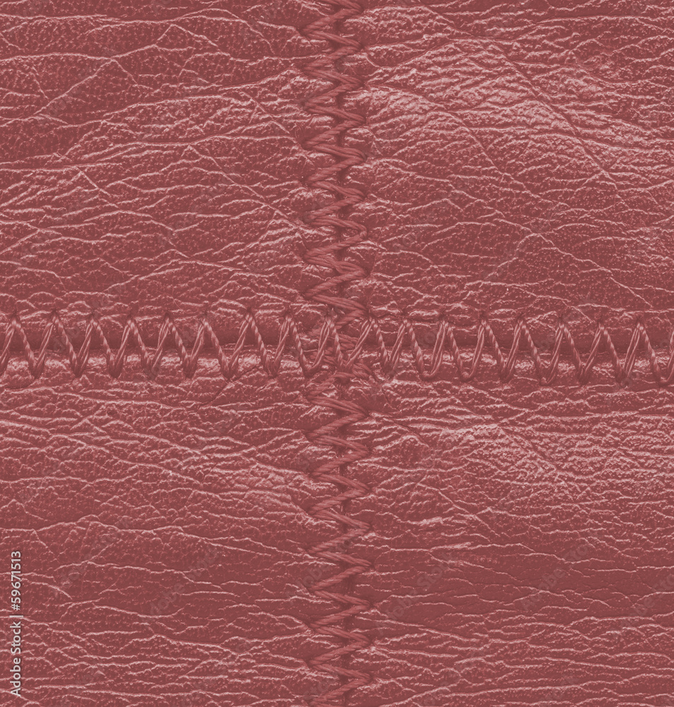 red-brown leather texture, stitch red-brown leather texture, stitch