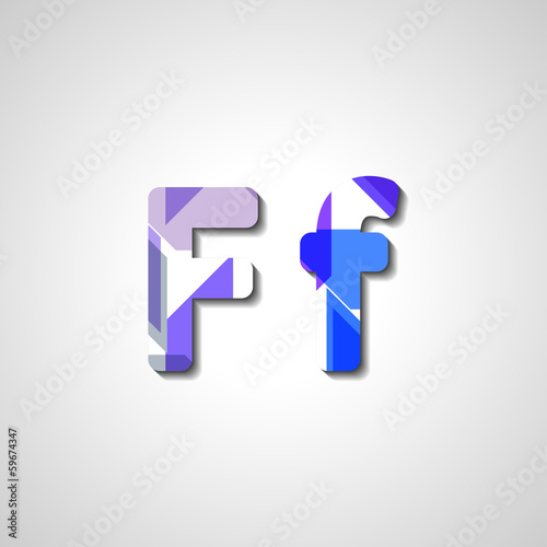 Colorful letter alphabet, abstract illustration Free Download Colorful letter alphabet, abstract illustration - GFXLoad