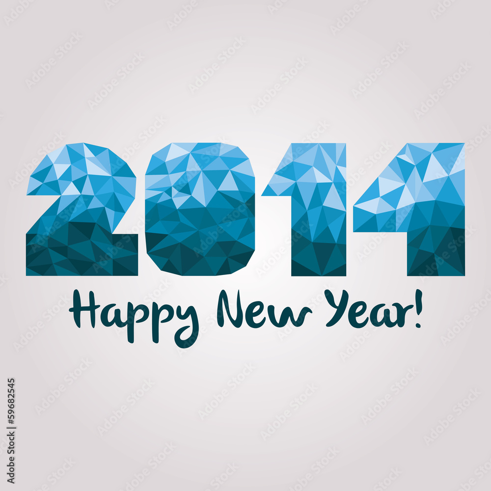 Fototapeta premium Happy new year