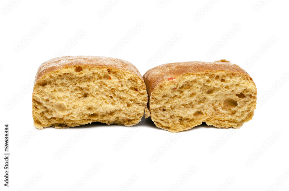 Fresh bread isolated Fresh bread isolated