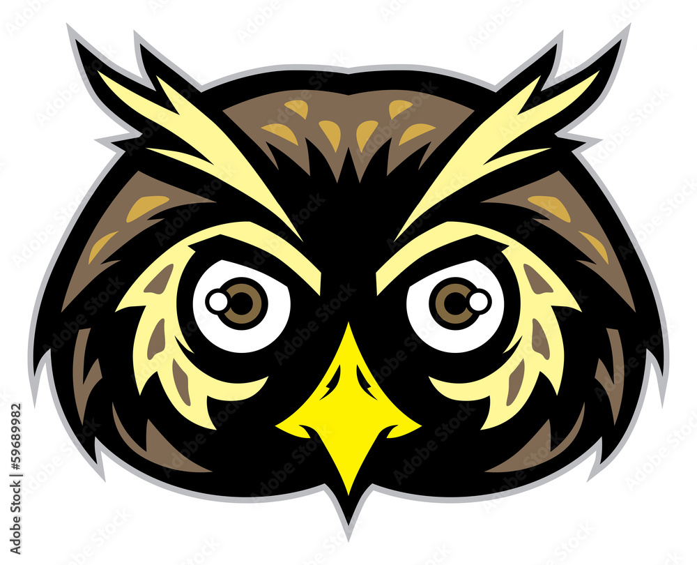 owl head mascot