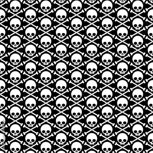 Skull and crossbones, background