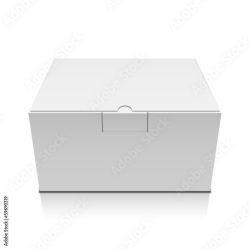 Package box, vector illustration